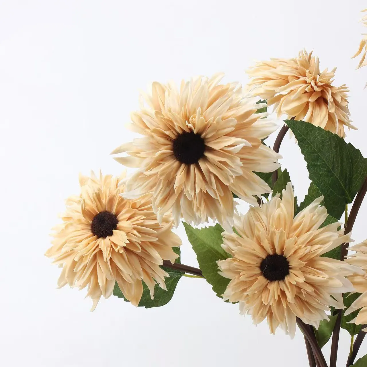 pintura al óleo de girasoles