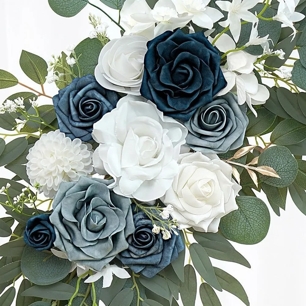 Sign Sign Flower Blue oscuro
