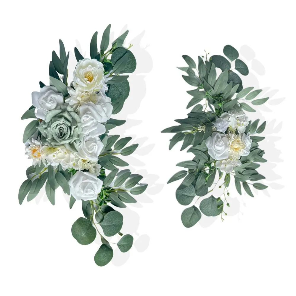 Sign Flower Verde y White