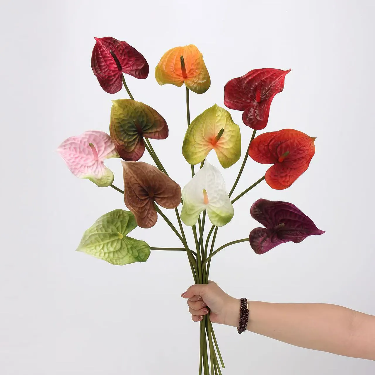 Solutions of hydrangea silk flower