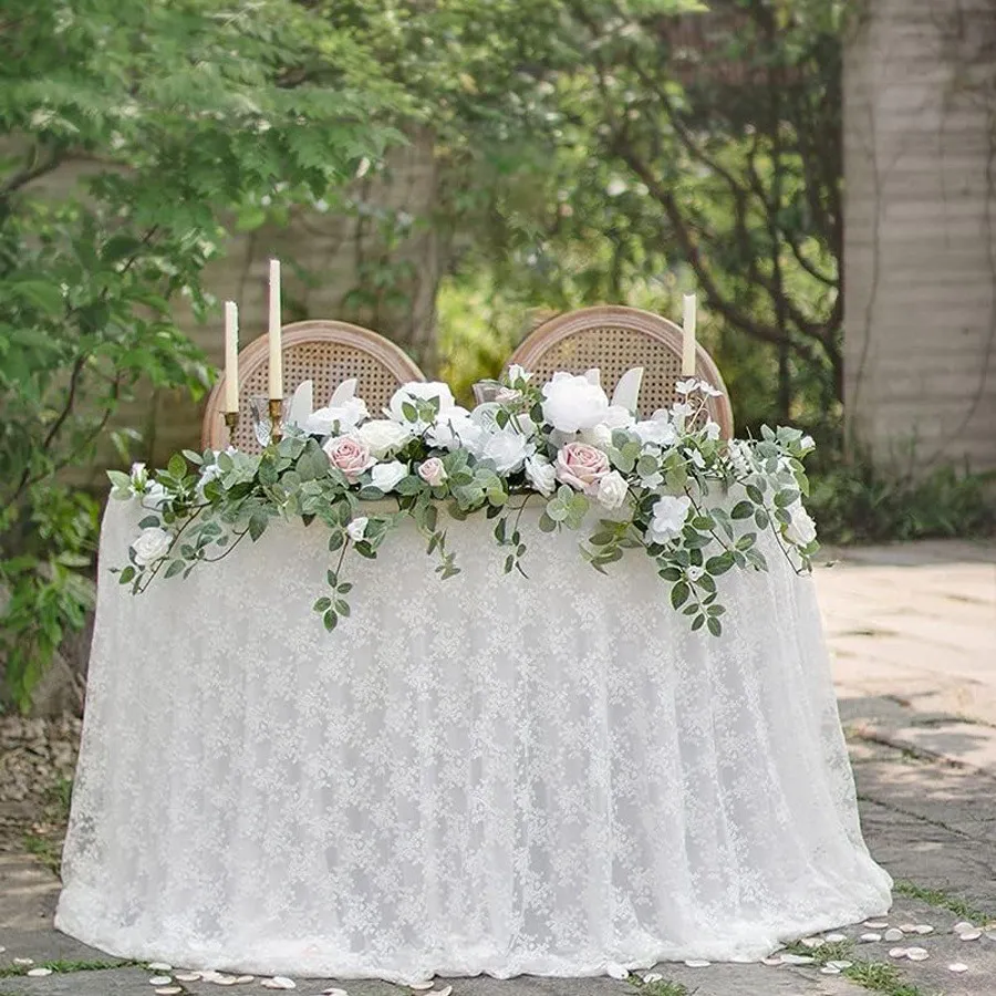 White & Blush Pink