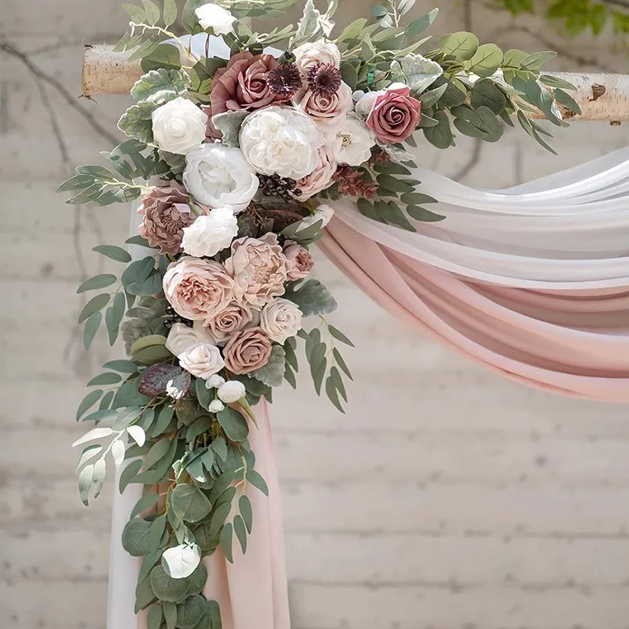 blanco y rosa