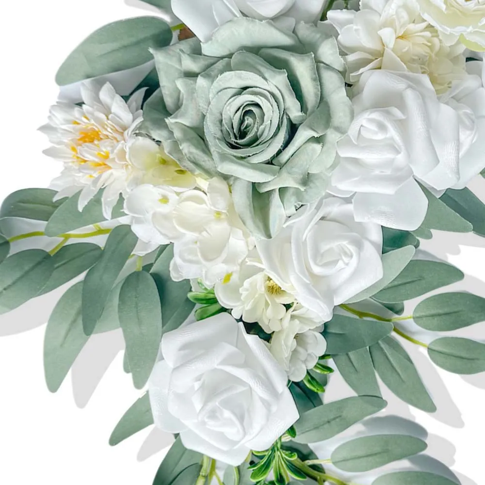 Sign Flower Verde y White