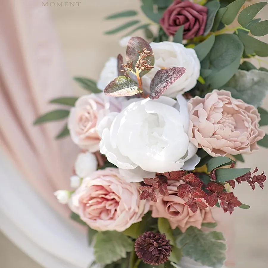 blanco y rosa