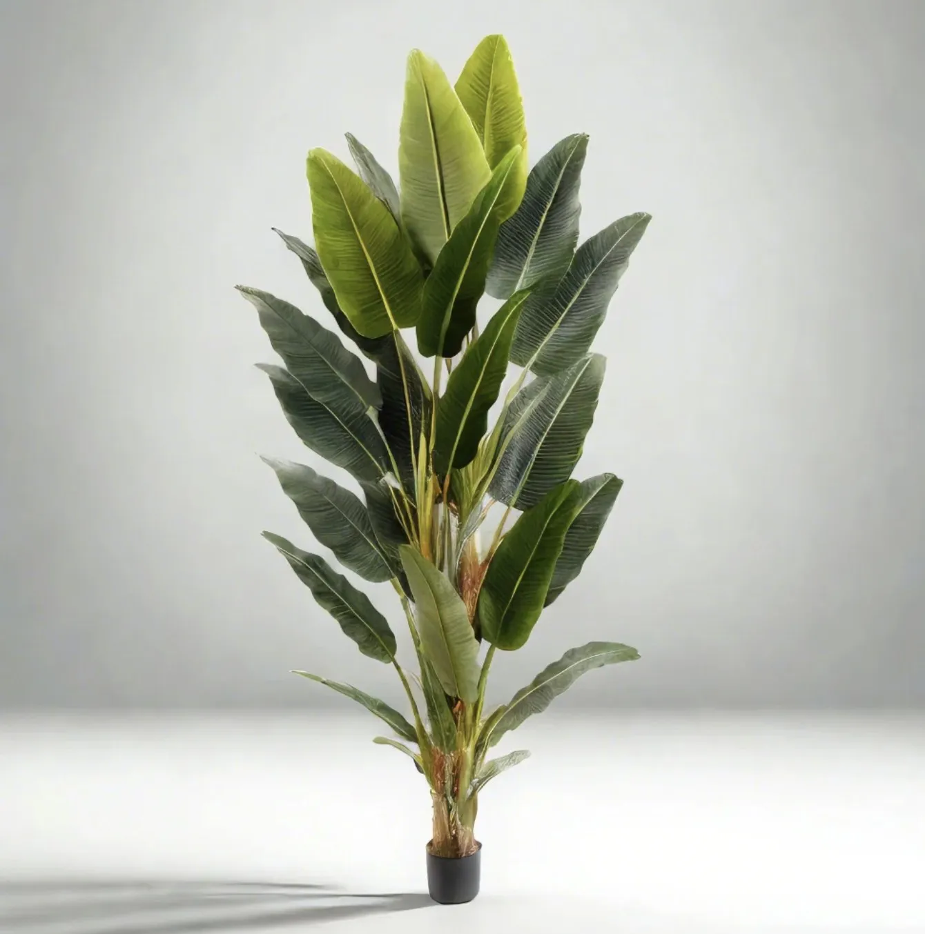 Planta en maceta de sénior de aves artificiales del paraíso (múltiples tamaños)