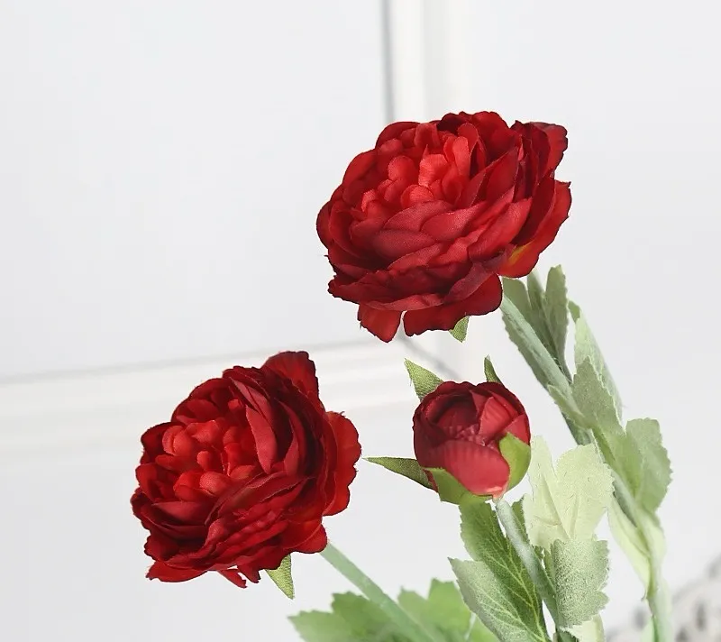 Flor de loto de terciopelo falso‌