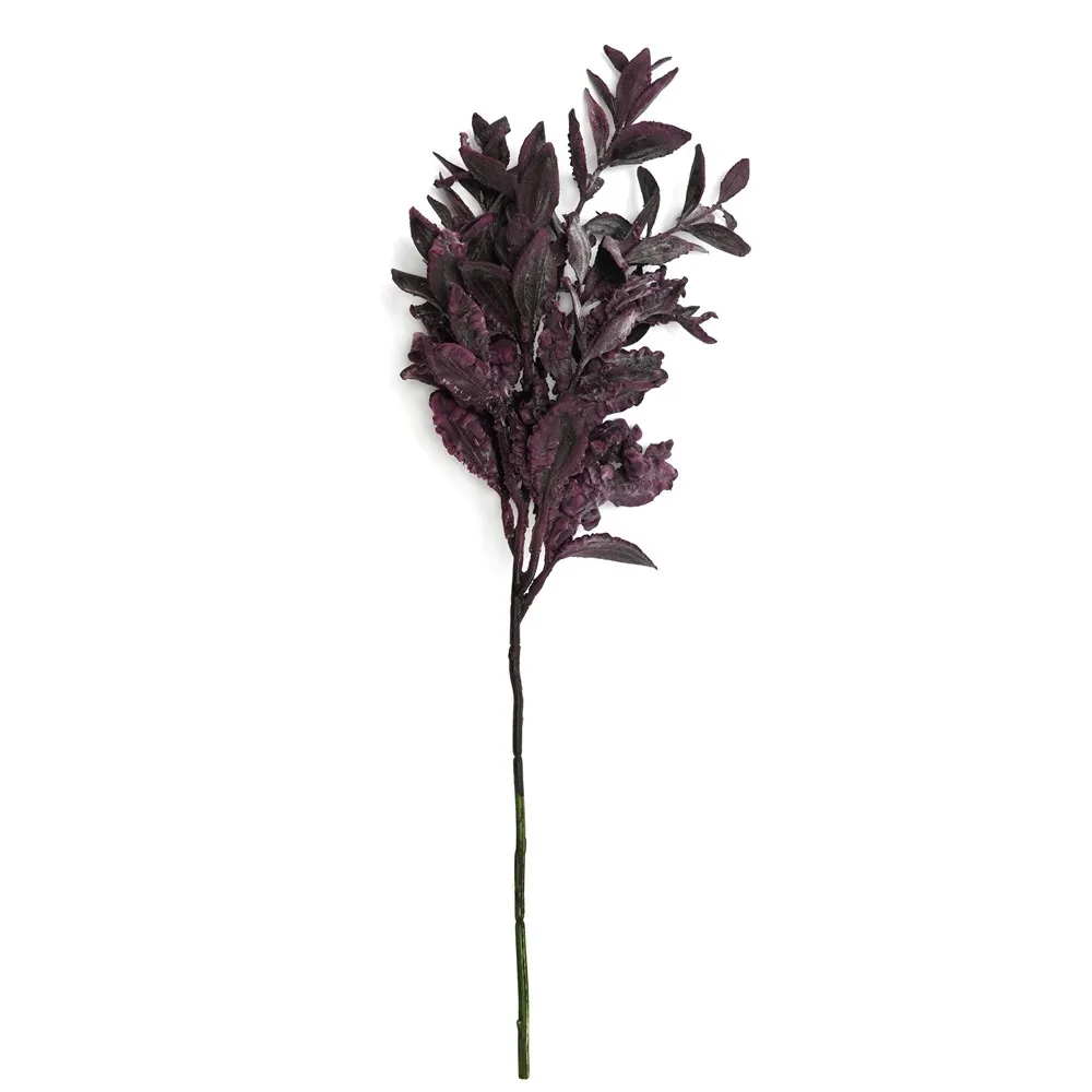 Hoja de yuanbao de rama corta
