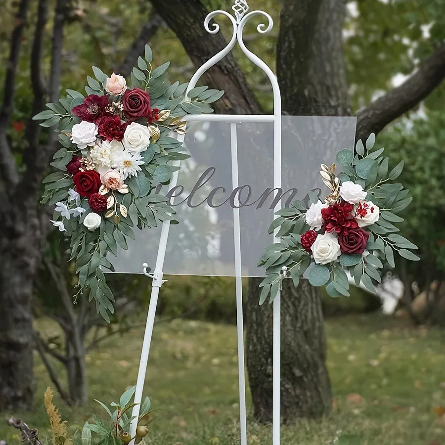 Flower de signo mayor Red & White