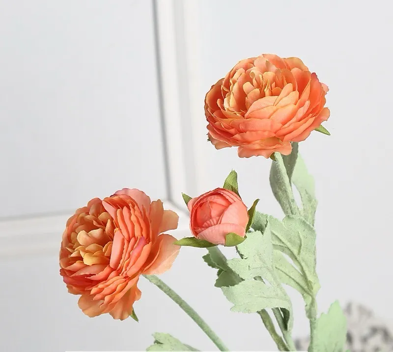Flor de loto de terciopelo falso‌
