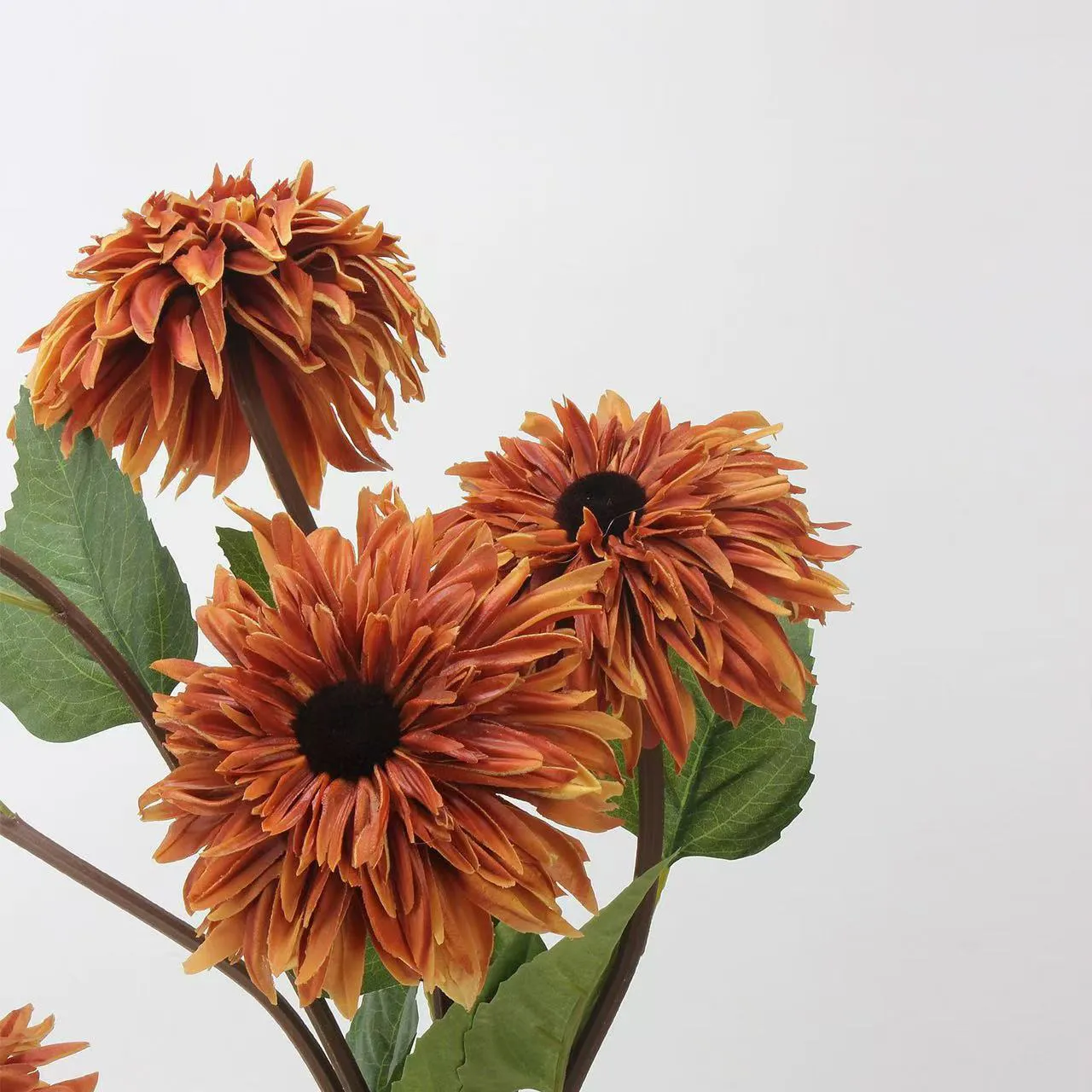 pintura al óleo de girasoles