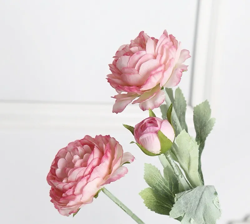 Flor de loto de terciopelo falso‌