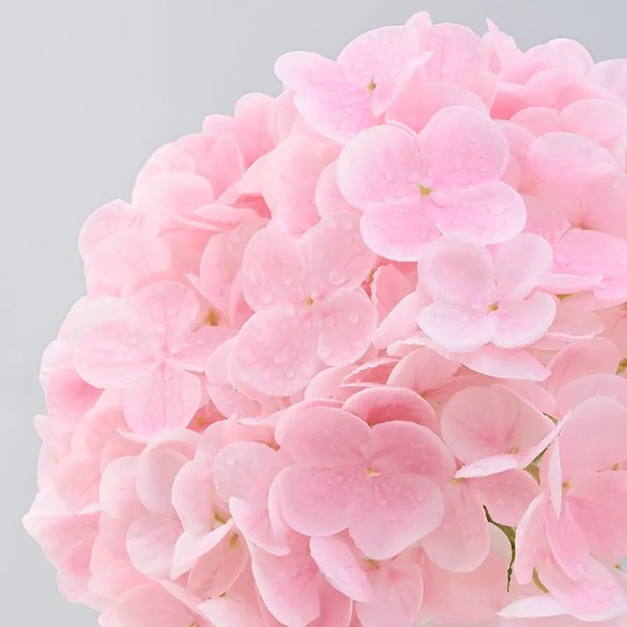 Flores falsas Hydrangea de toque real