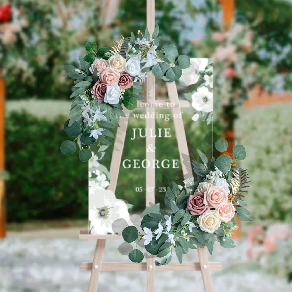 Signo Flower gris rosa