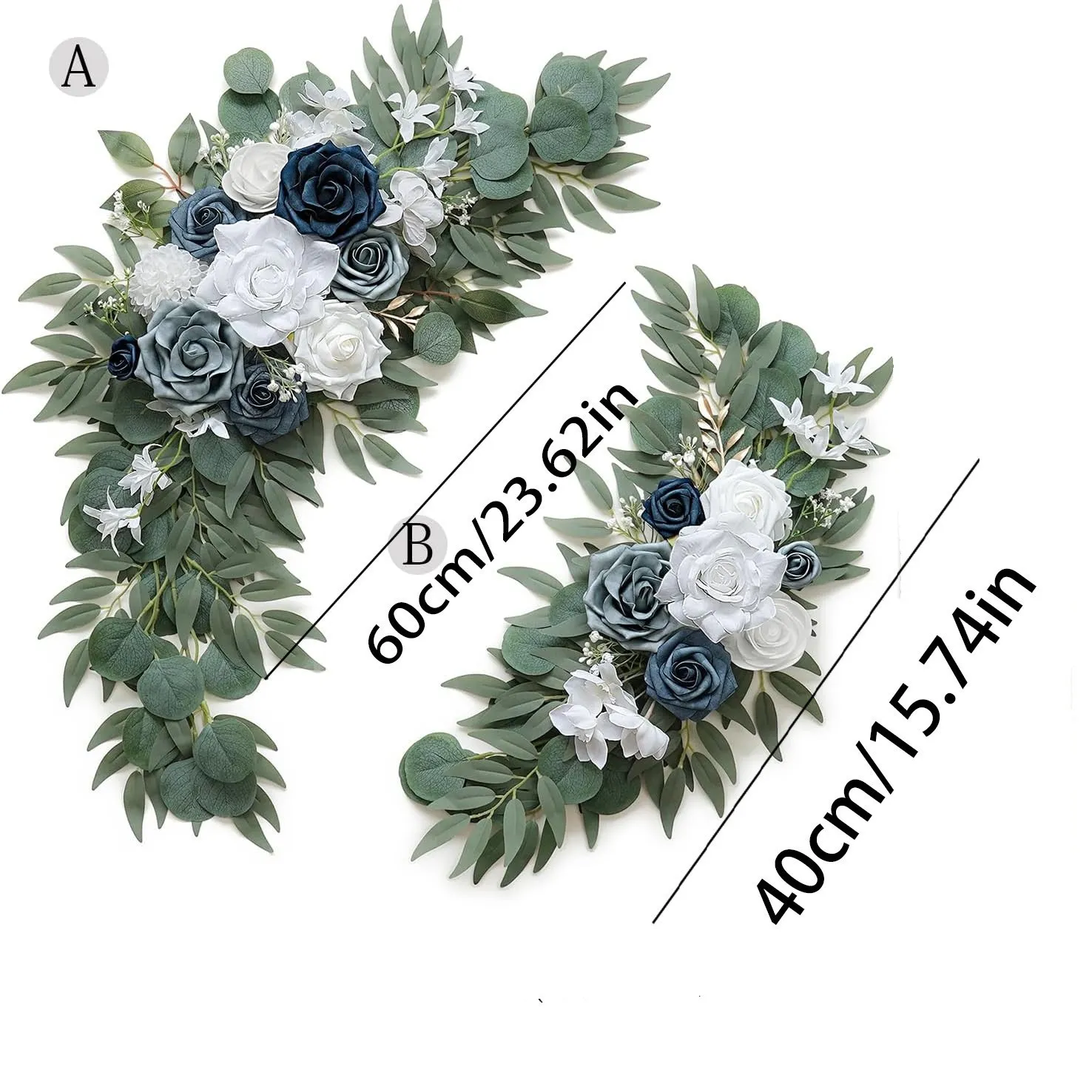 Sign Sign Flower Blue oscuro
