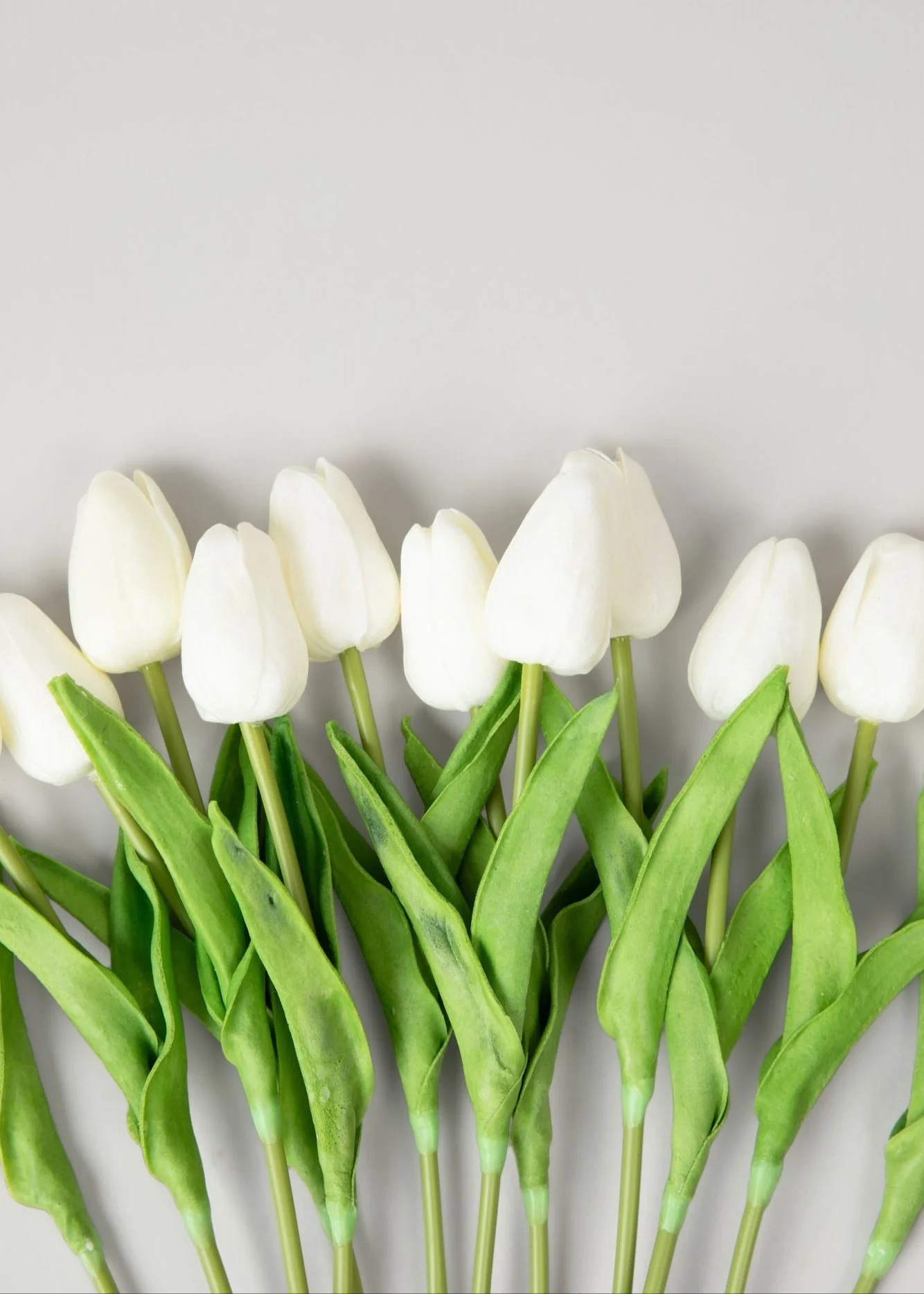 Flores artificiales touch real tulip