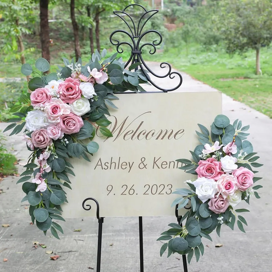 Sign Sign Flower Pink