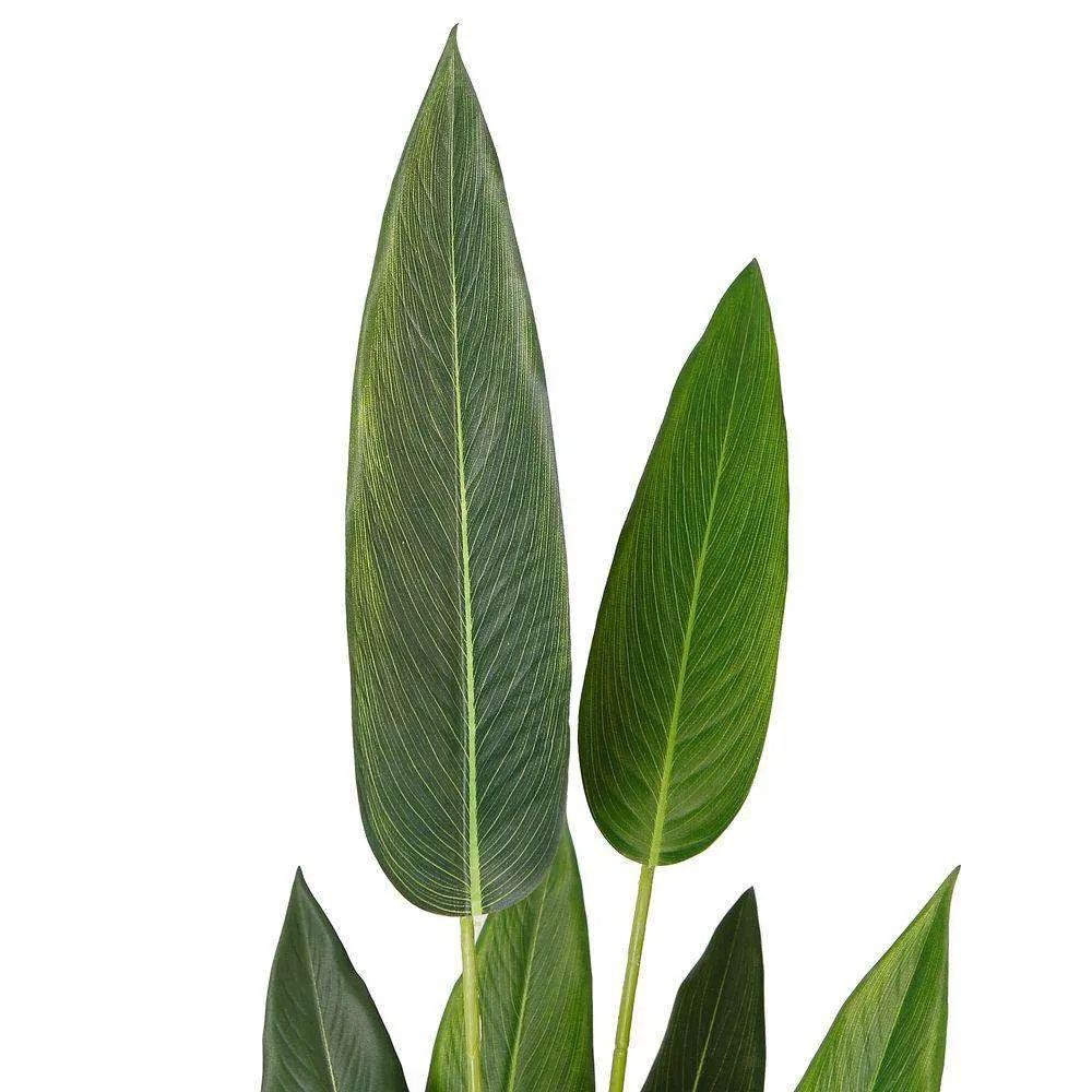 Planta en maceta de pájaros artificiales ámbar (tamaños múltiples)